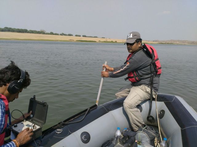 India Chambal tracking Batagur